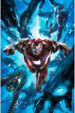 Iron Man - Iron Man: Infinity Saga Fine Art Print by Alexander Lozano