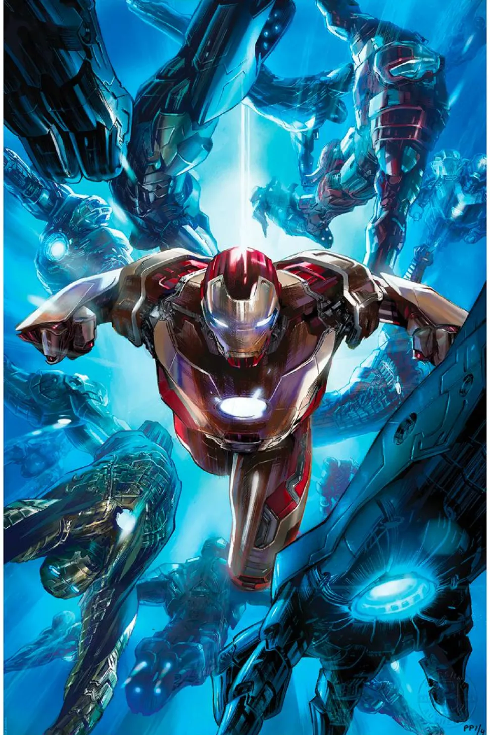 Iron Man - Iron Man: Infinity Saga Fine Art Print by Alexander Lozano