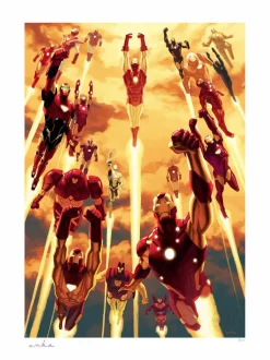 Iron Man - Iron Man Legacy Fine Art Print by Kris Anka
