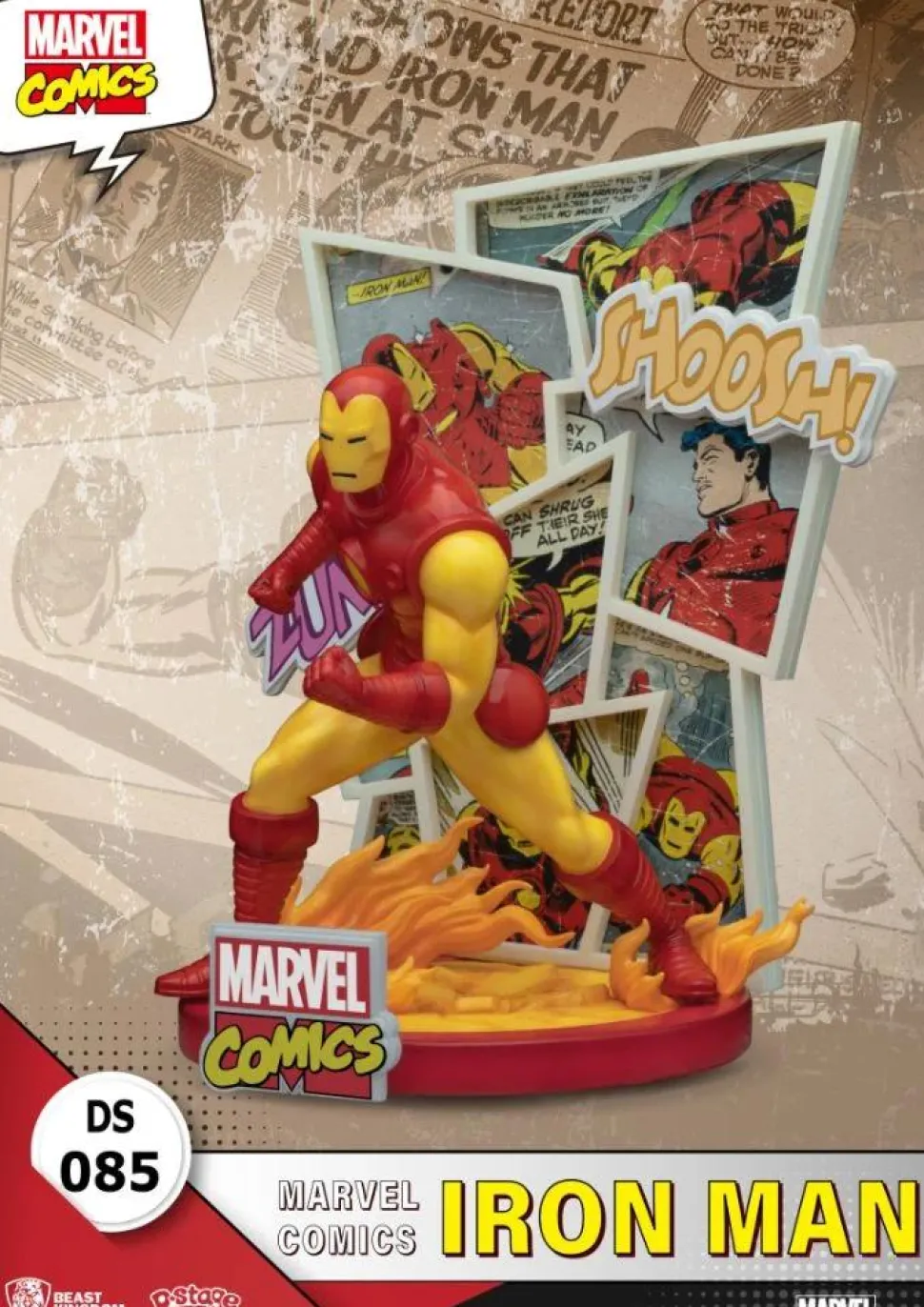 Iron Man - Iron Man Marvel Comics D-Stage 6" Diorama Statue