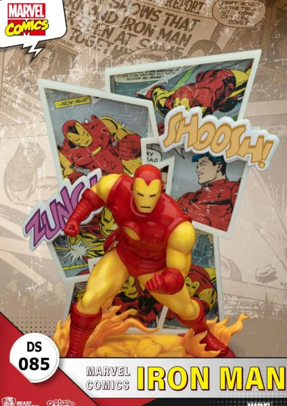 Iron Man - Iron Man Marvel Comics D-Stage 6" Diorama Statue
