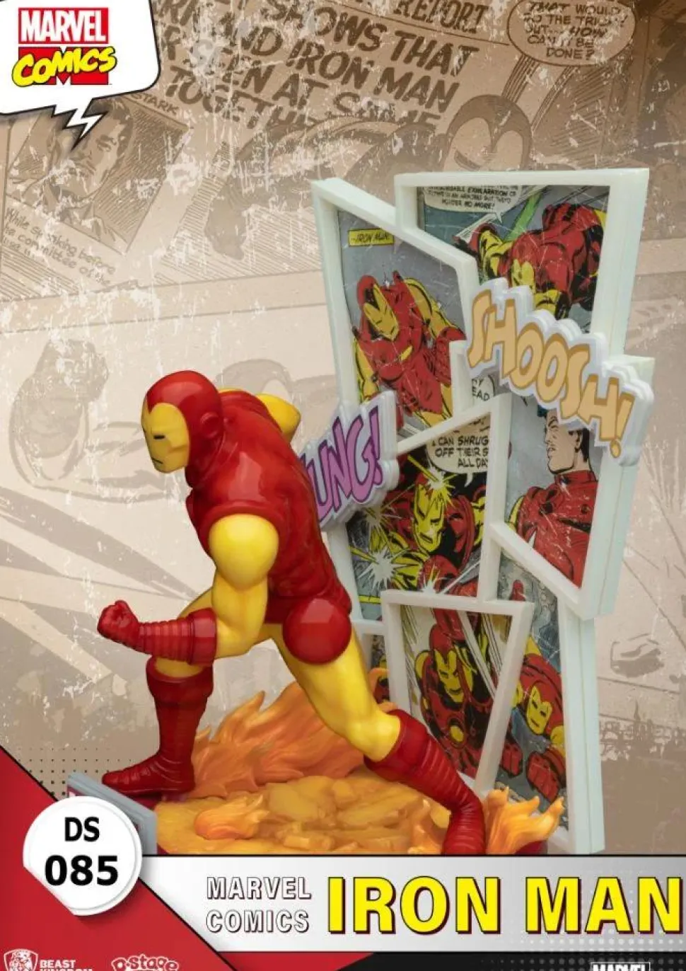 Iron Man - Iron Man Marvel Comics D-Stage 6" Diorama Statue