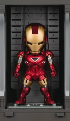 Iron Man - Iron Man MK VI 3” Mini Egg Attack Action Figure with Hall of Armour Display (Previews Exclusive)
