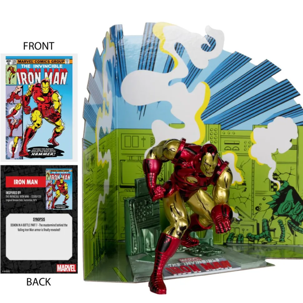 Iron Man - Iron Man (The Invincible Iron Man #126) by John Romita, Jr. 1/10th Scale PVC Posed Figure