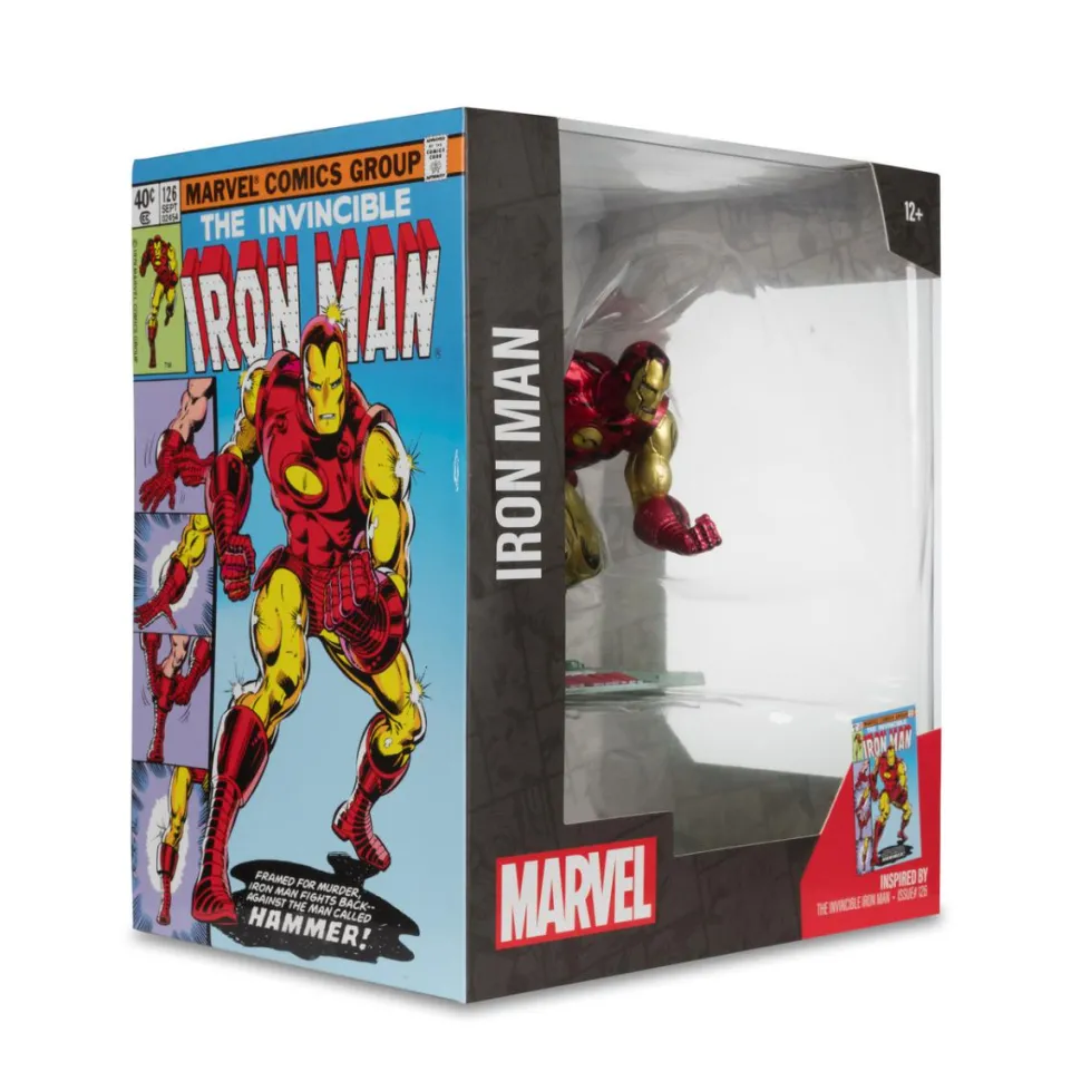 Iron Man - Iron Man (The Invincible Iron Man #126) by John Romita, Jr. 1/10th Scale PVC Posed Figure