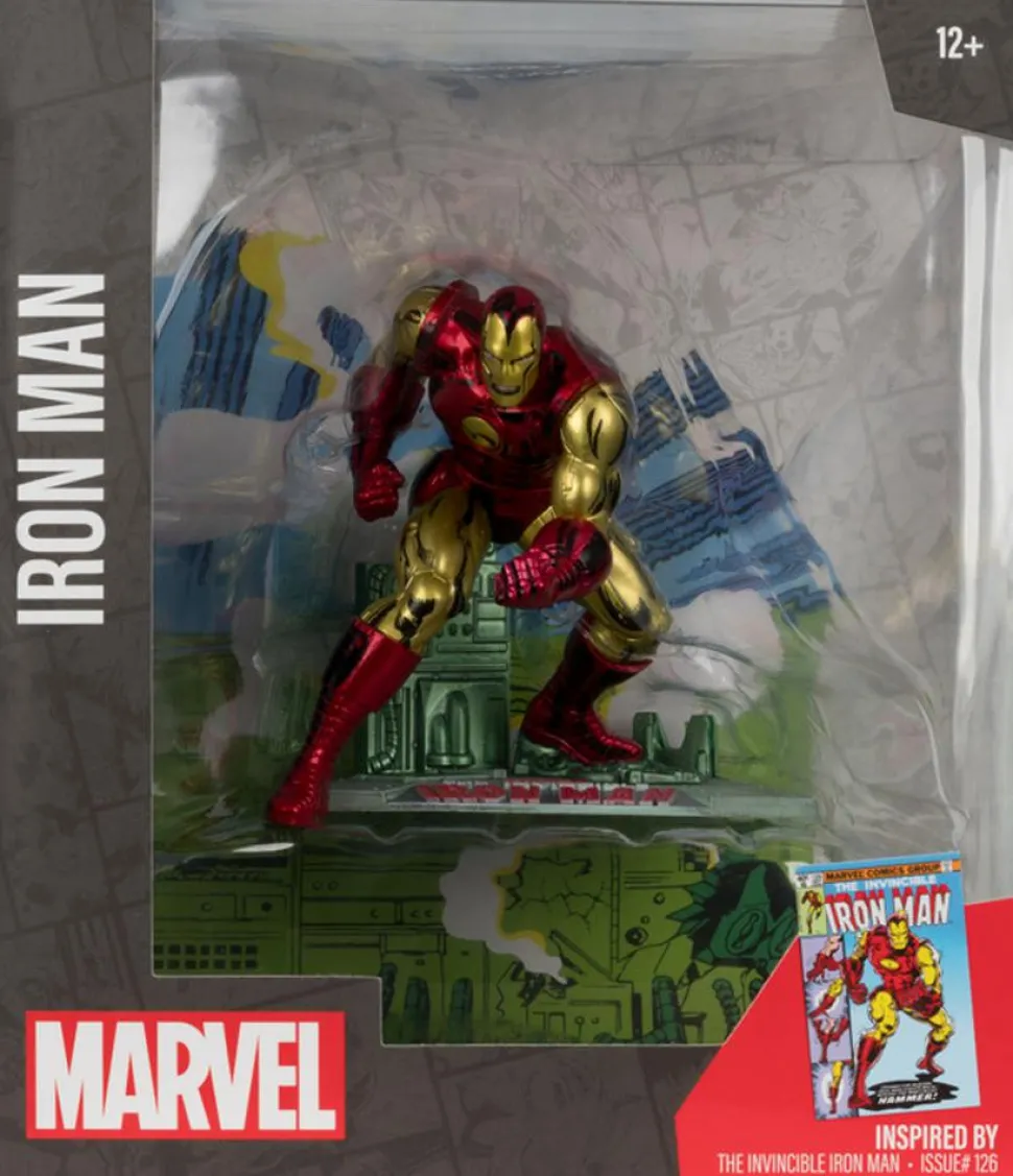 Iron Man - Iron Man (The Invincible Iron Man #126) by John Romita, Jr. 1/10th Scale PVC Posed Figure