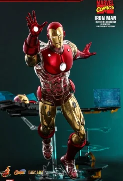 Iron Man - Iron Man The Origins Collection Deluxe 1/6th Scale Die-Cast Hot Toys Action Figure