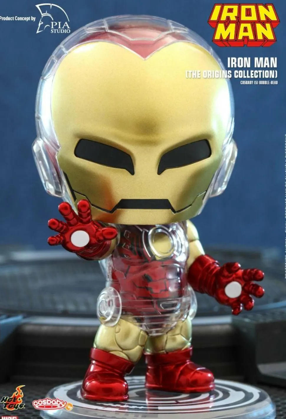 Iron Man - Iron Man The Origins Collection Cosbaby (S) Hot Toys Figure