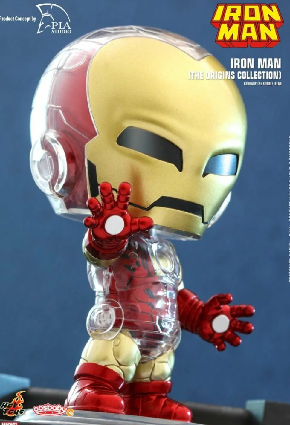 Iron Man - Iron Man The Origins Collection Cosbaby (S) Hot Toys Figure