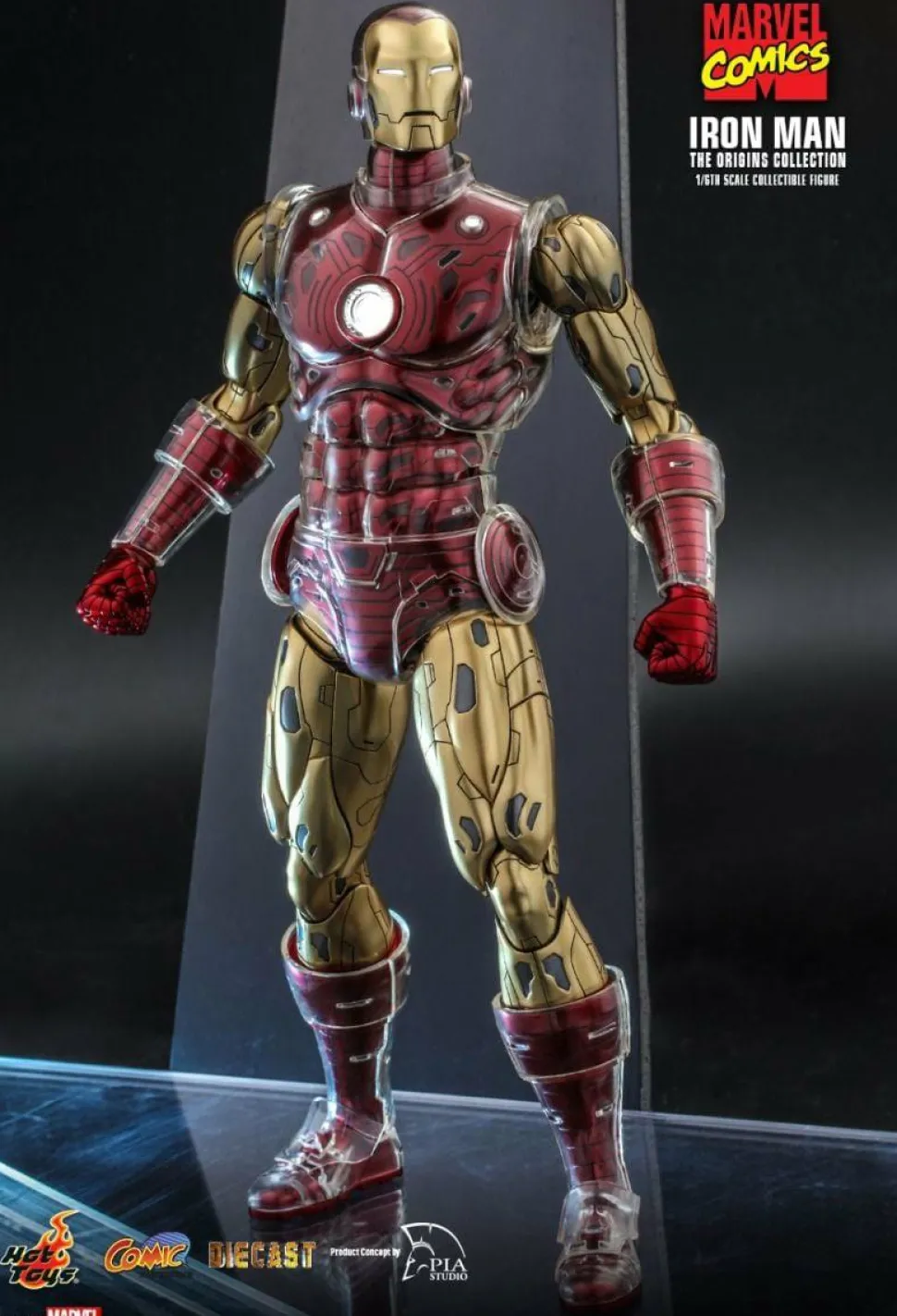 Iron Man - Iron Man The Origins Collection 1/6th Scale Die-Cast Hot Toys Action Figure