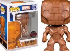 Iron Man - Iron Man Wood Deco Pop! Vinyl Figure