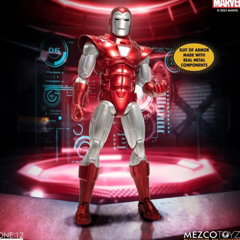 Iron Man - Silver Centurion One:12 Collective 1/12th Scale Action Figure