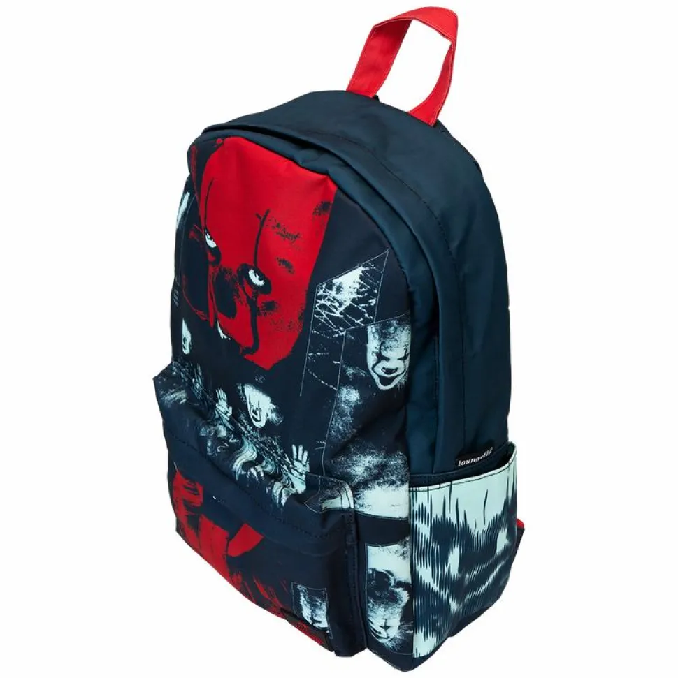 It (2017) - I Heart Horror Pennywise Glow in the Dark 17" Nylon Backpack