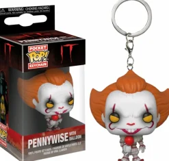 IT (2017) - Pennywise with Balloon Pop! Vinyl Keychain