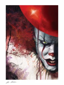 IT - Pennywise: Truth or Dare Fine Art Print by Marco Mastrazzo