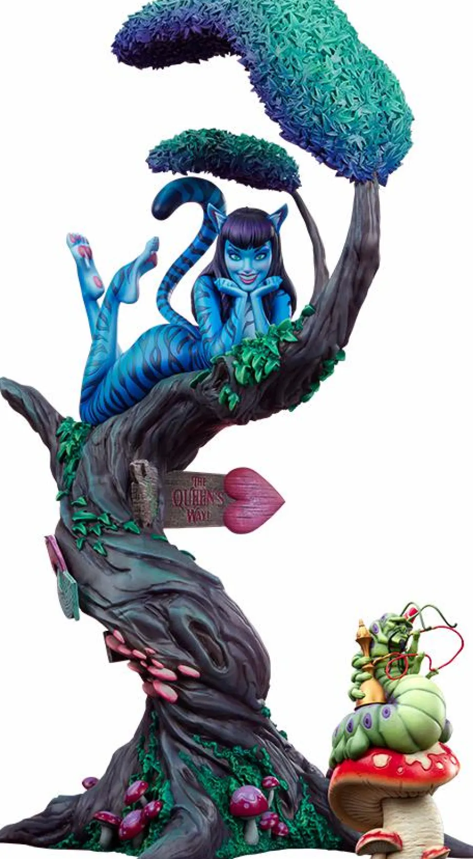J. Scott Campbell's Fairytale Fantasies - Lady Cheshire Cat Deluxe Edition 25" Statue