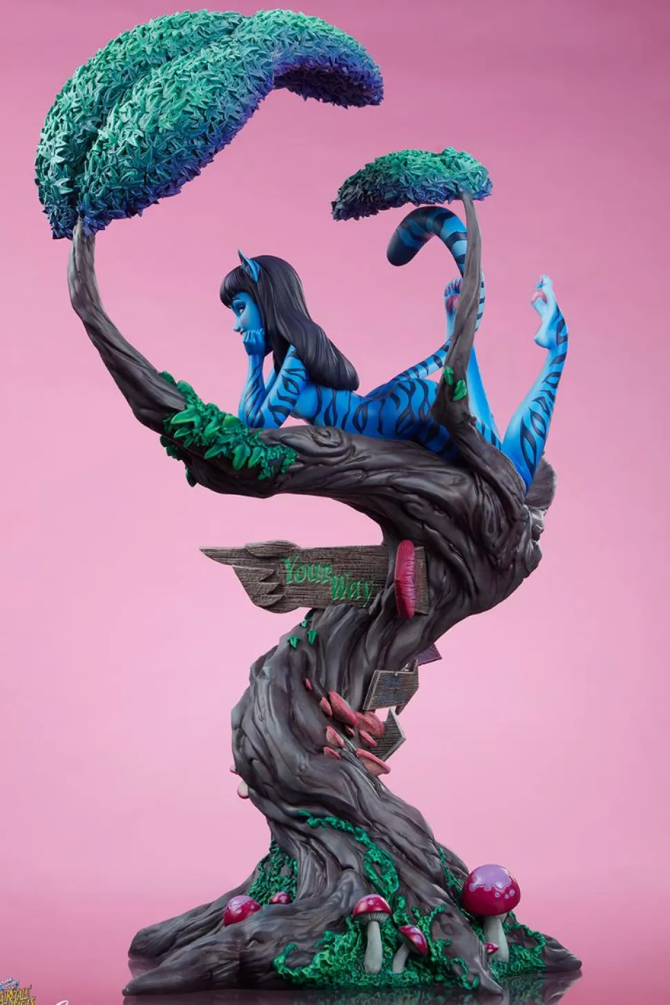 J. Scott Campbell's Fairytale Fantasies - Lady Cheshire Cat Deluxe Edition 25" Statue