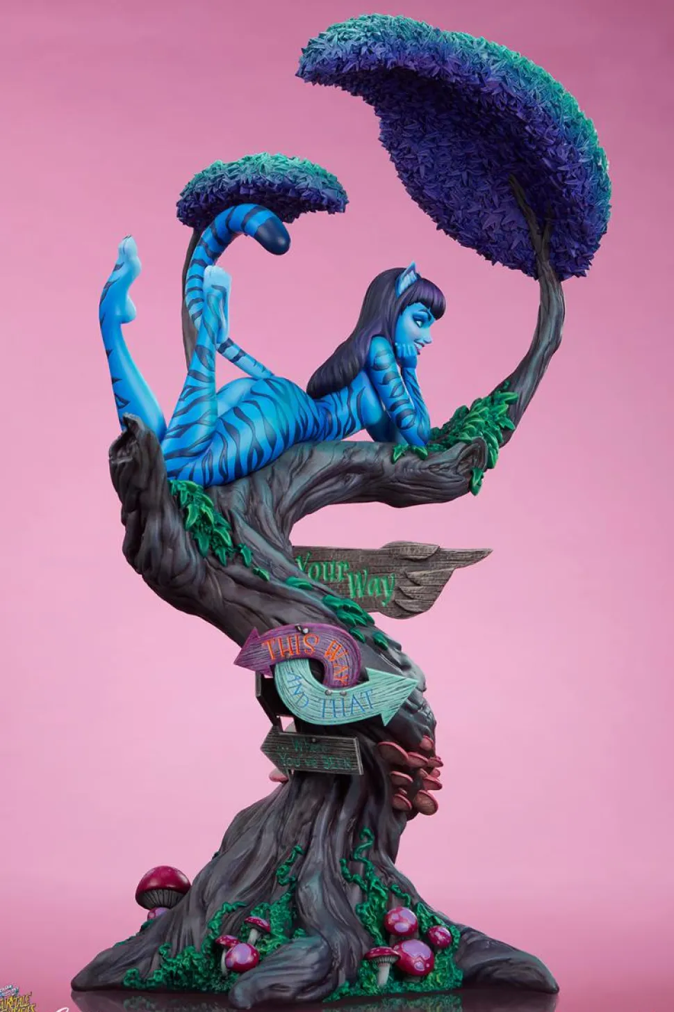 J. Scott Campbell's Fairytale Fantasies - Lady Cheshire Cat Deluxe Edition 25" Statue