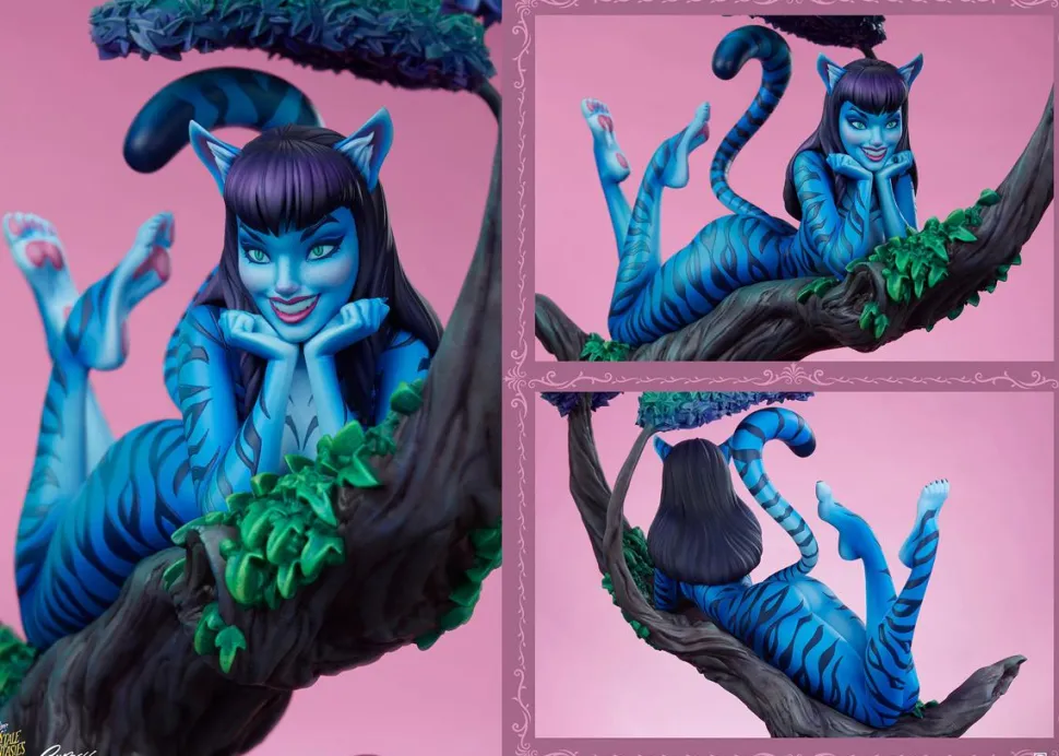 J. Scott Campbell's Fairytale Fantasies - Lady Cheshire Cat Deluxe Edition 25" Statue