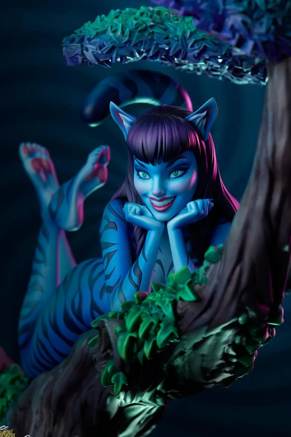 J. Scott Campbell's Fairytale Fantasies - Lady Cheshire Cat Deluxe Edition 25" Statue