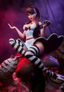 J. Scott Campbell’s Fairytale Fantasies - Alice in Wonderland Game of Hearts Edition 13” Statue