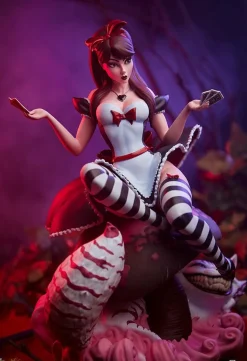 J. Scott Campbell’s Fairytale Fantasies - Alice in Wonderland Game of Hearts Edition 13” Statue