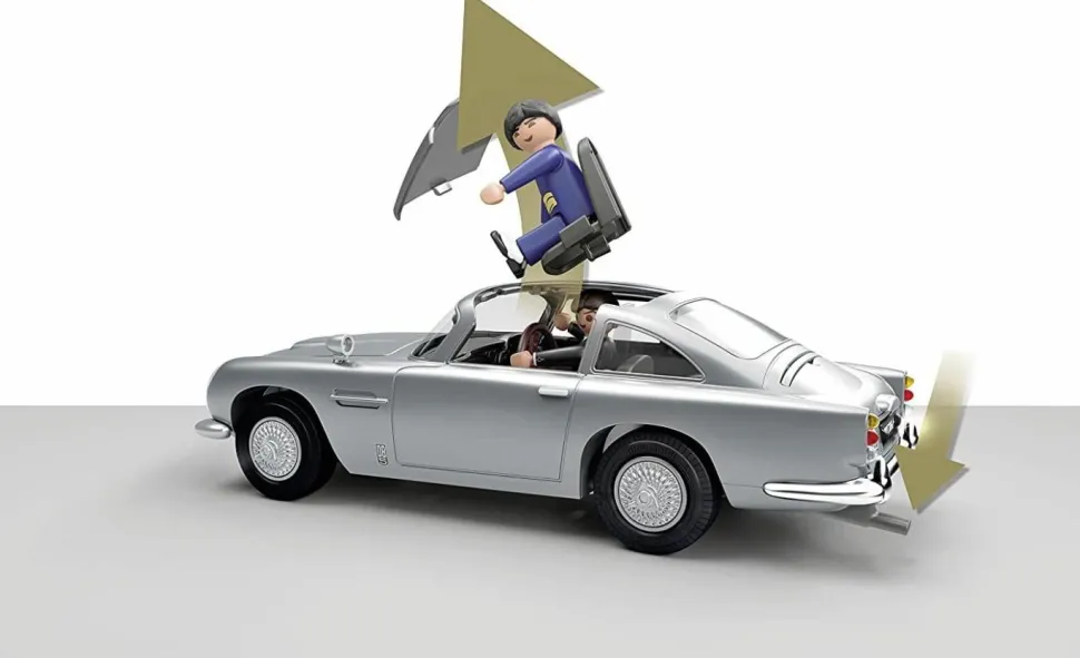 James Bond - Aston Martin DB5 Goldfinger Edition Playmobile Vehicle Playset (70578)
