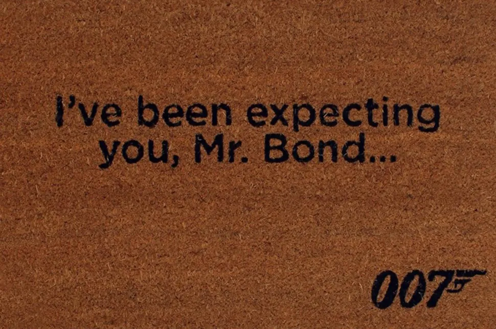 James Bond - I’ve Been Expecting You Doormat