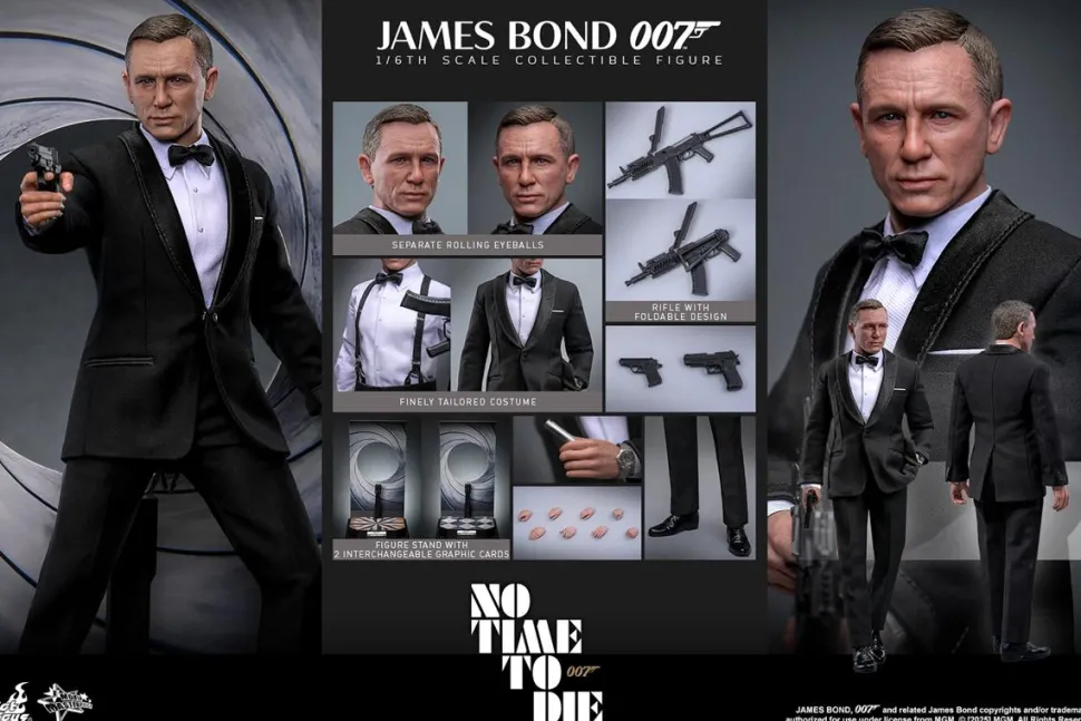James Bond: No Time to Die - James Bond 1/6th Scale Hot Toys Action Figure