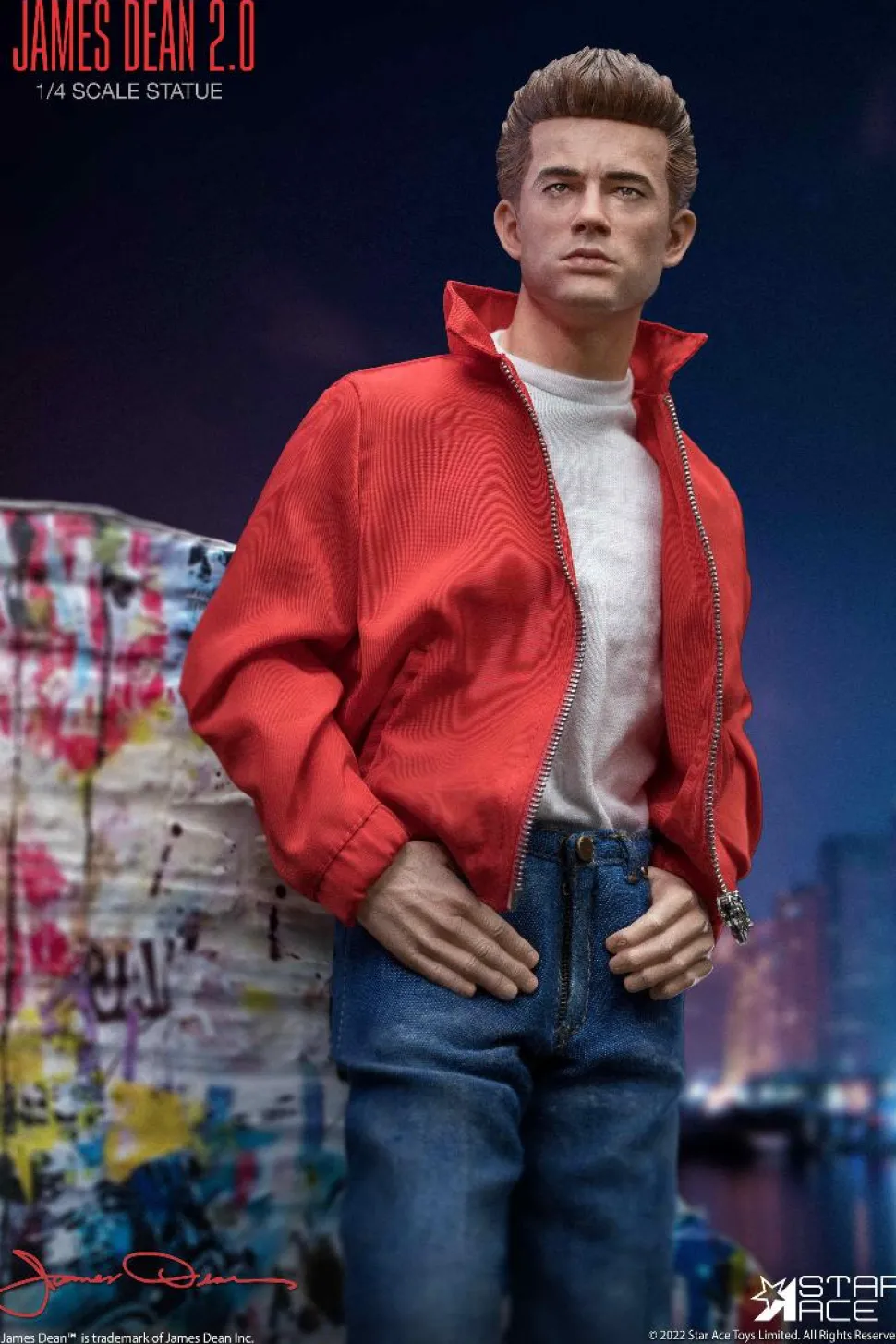 James Dean - James Dean 2.0 1/4th Scale Statue
