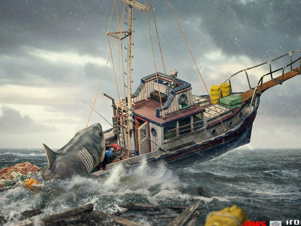 Jaws - Jaws Attack 1/20th Scale Diorama Statue