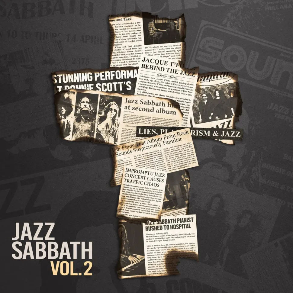 Jazz Sabbath - Vol. 2 LP Vinyl Record (2022 Record Store Day Exclusive Translucent “Natural” Coloured Vinyl With Bonus DVD)
