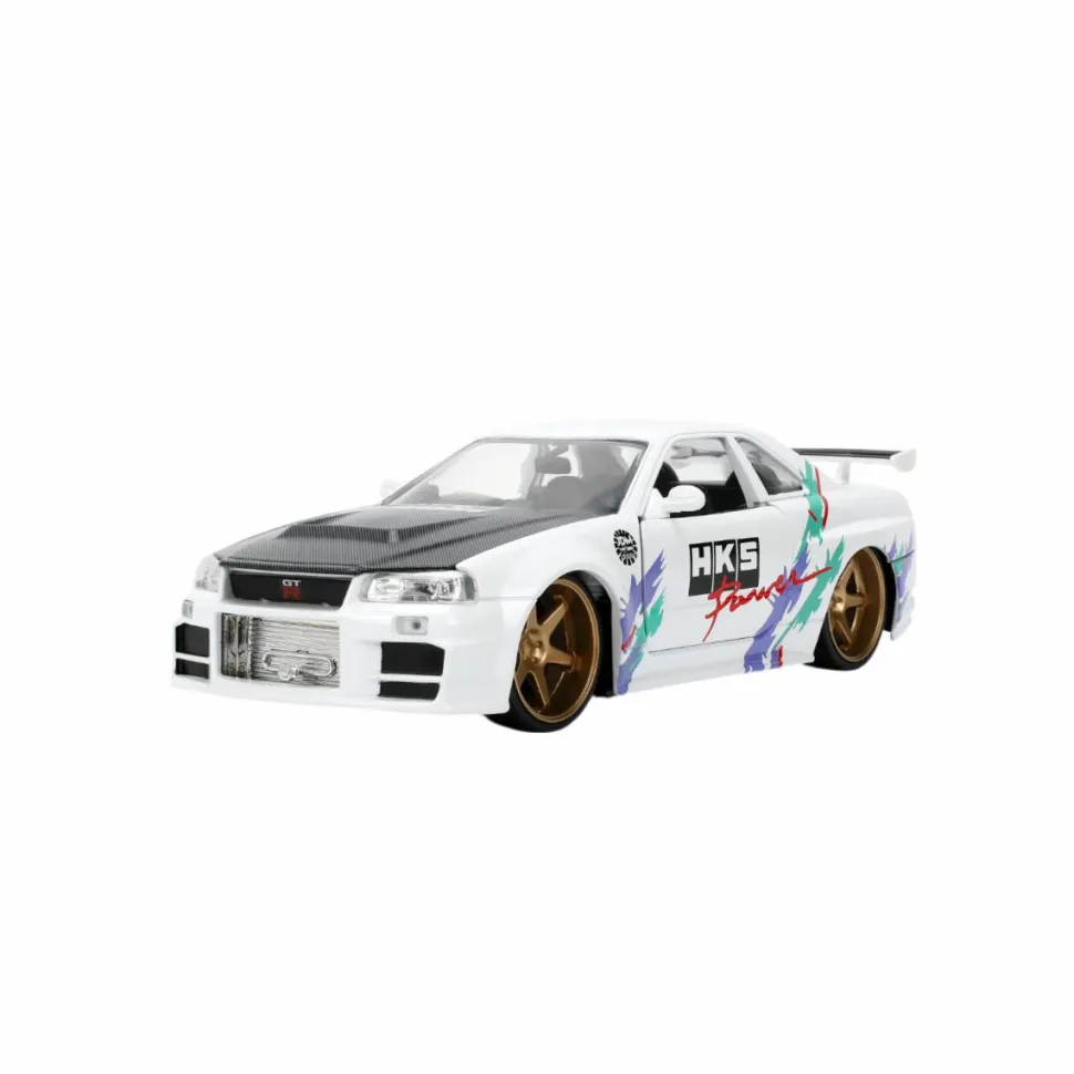 JDM Tuners - 2002 Nissan Skyline GTR R34 1/24th Scale Die-Cast Vehicle Replica