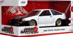 JDM Tuners - 1986 Toyota Trueno AE86 1/24th Scale Die-Cast Vehicle Replica