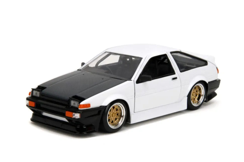 JDM Tuners - 1986 Toyota Trueno AE86 1/24th Scale Die-Cast Vehicle Replica
