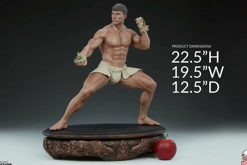 Jean-Claude Van Damme - Jean-Claude Van Damme Muay Thai Tribute 1/3 Scale Statue