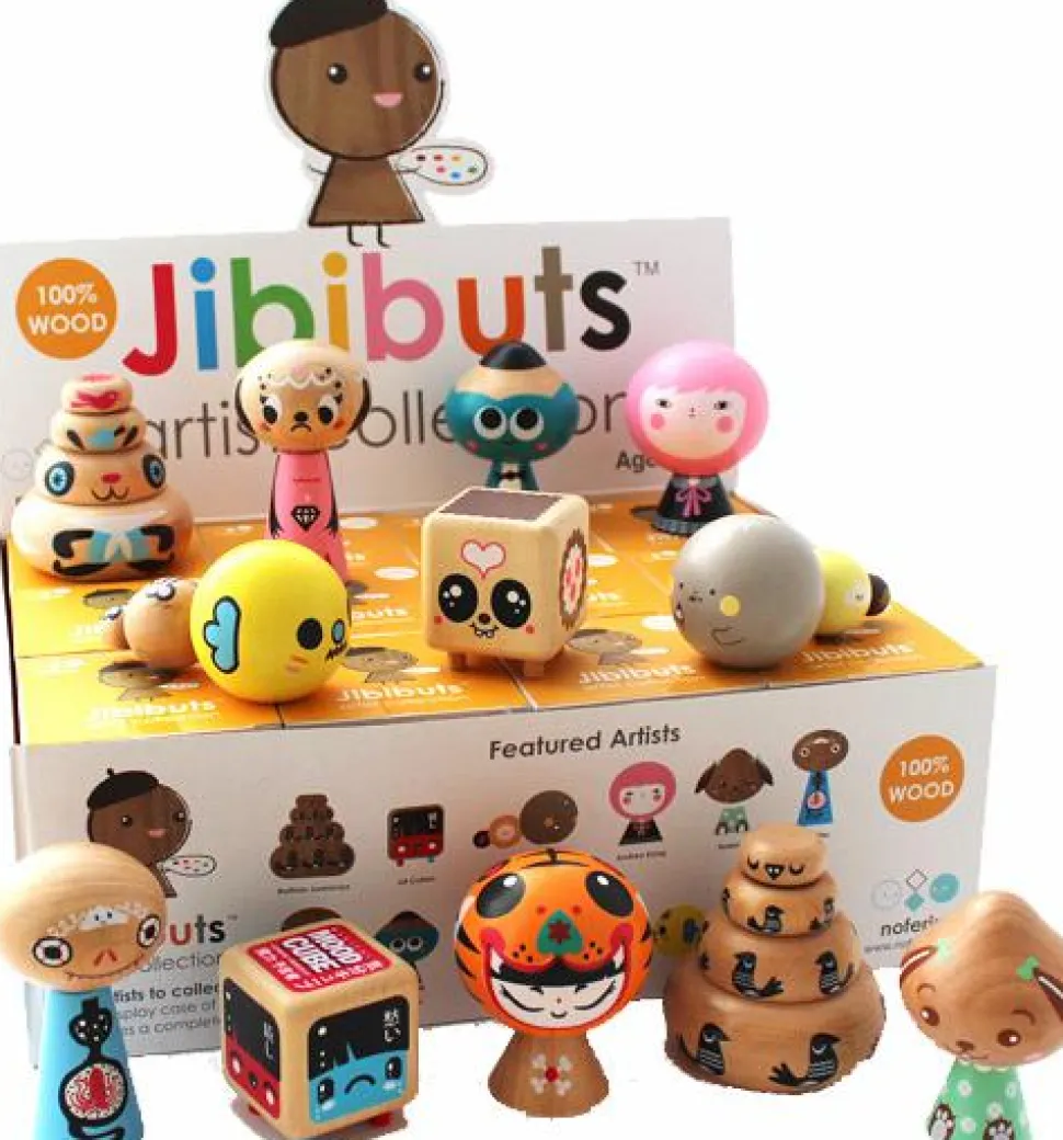 Jibibuts - Artist Series Wooden Figure Single Blind Box