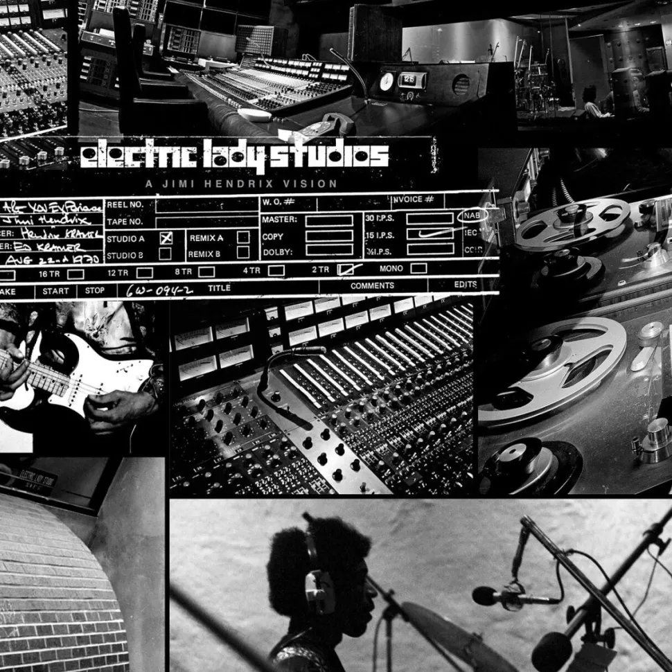 Jimi Hendrix - Electric Lady Studios: A Jimi Hendrix Vision 5xLP Vinyl Record + Blu-Ray Box Set