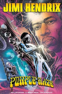 Jimi Hendrix - Purple Haze Hardcover Book