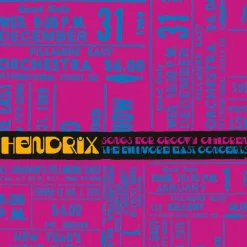 Jimi Hendrix - Songs for Groovy Children: The Fillmore East Concerts LP Vinyl Record (2024 Record Store Day Black Friday Exclusive Clear Blue & Violet Swirl Vinyl)