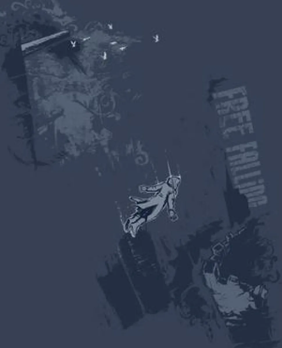 J!nx - Free Falling Male T-Shirt
