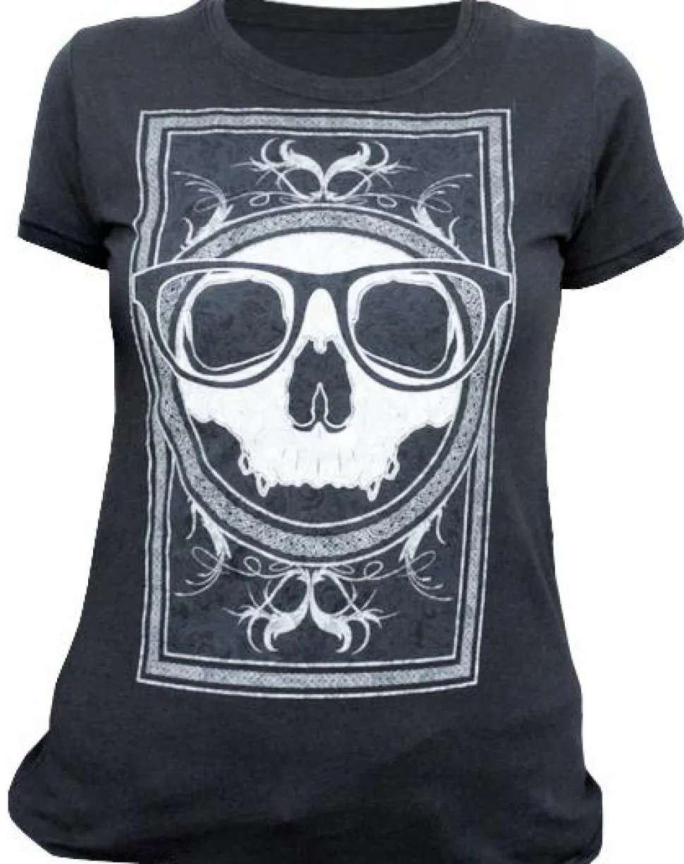 J!nx - Gothic Nerd Limited Edition Black Female T-Shirt