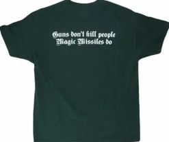 J!nx - Guns Don't Kill People Magic Missiles Do Male T-Shirt