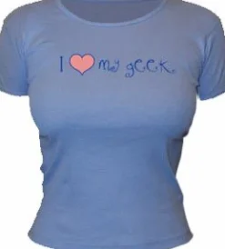 J!nx - I Love my Geek Female T-Shirt