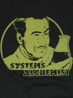 J!nx - Systems Alchemist Black Male T-Shirt