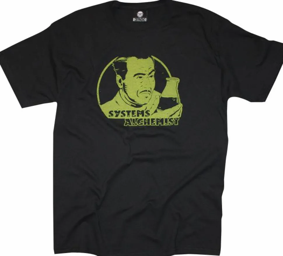 J!nx - Systems Alchemist Black Male T-Shirt