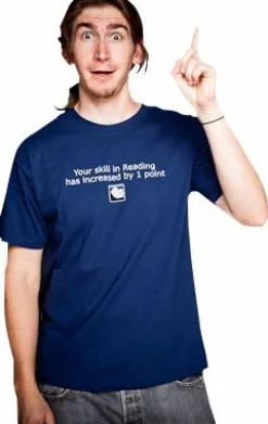 J!nx - Your Skill in Reading has Increased by 1 Point T-Shirt