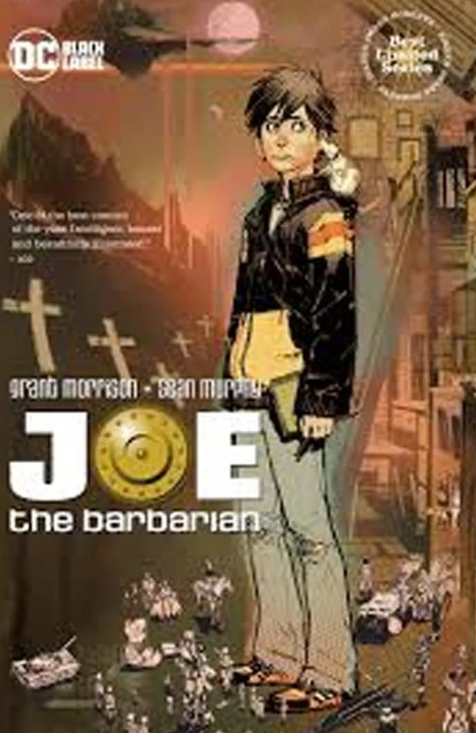 Joe the Barbarian by Grant Morrison DC Black Label Trade Paperback Book