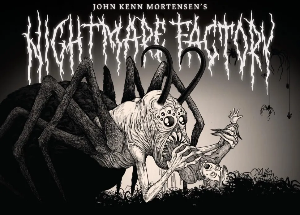 John Kenn Mortensen's Nightmare Factory Hardcover Book