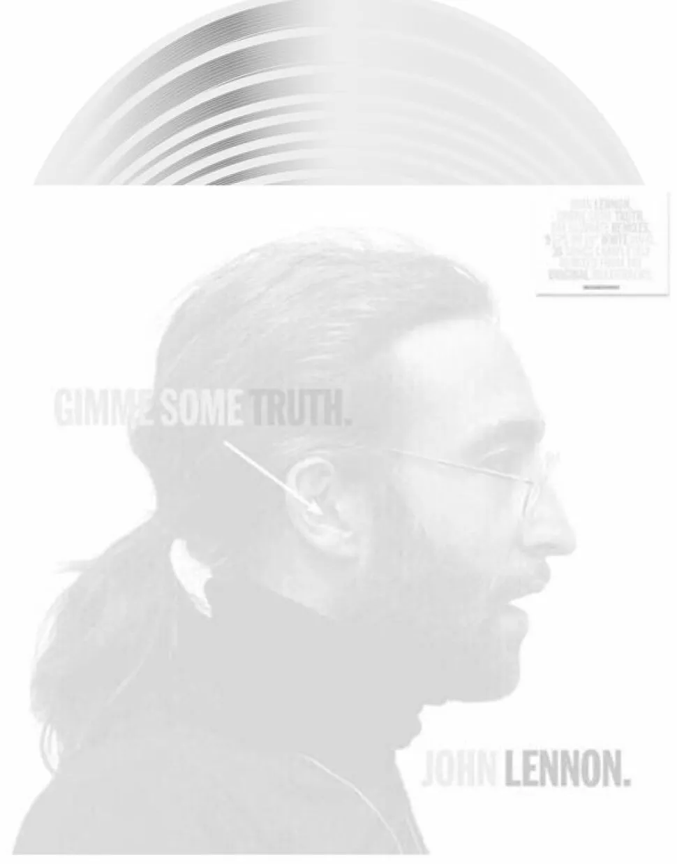 John Lennon - Gimme Some Truth 9 x 10" EP Vinyl Record Box Set (2023 Record Store Day Exclusive White Vinyl)